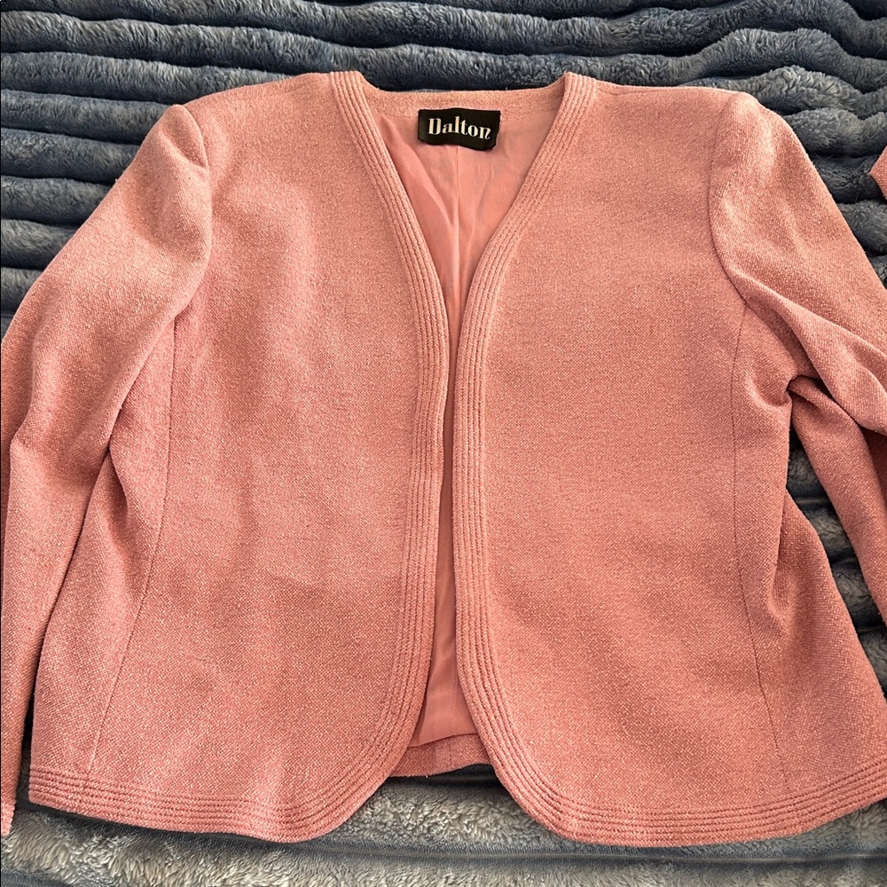 Dalton Pink Blazer and skirt